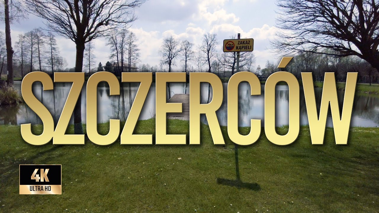 Szczerców | Wiosna  2022 | Spacer po Szczercowie | Binaural Audio 🎧 [4k]