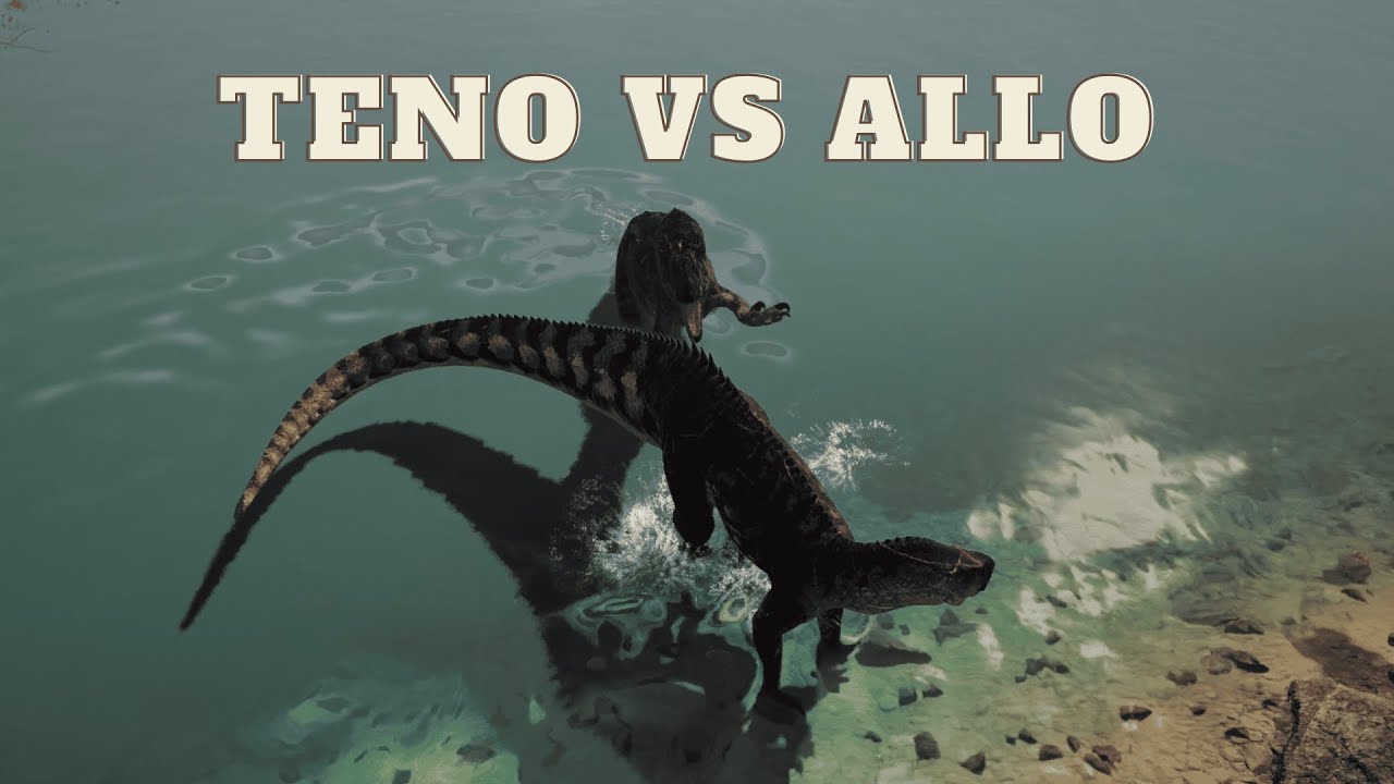 Teno vs Allo is actually op !? | The Isle Evrima hordetest Teno gameplay