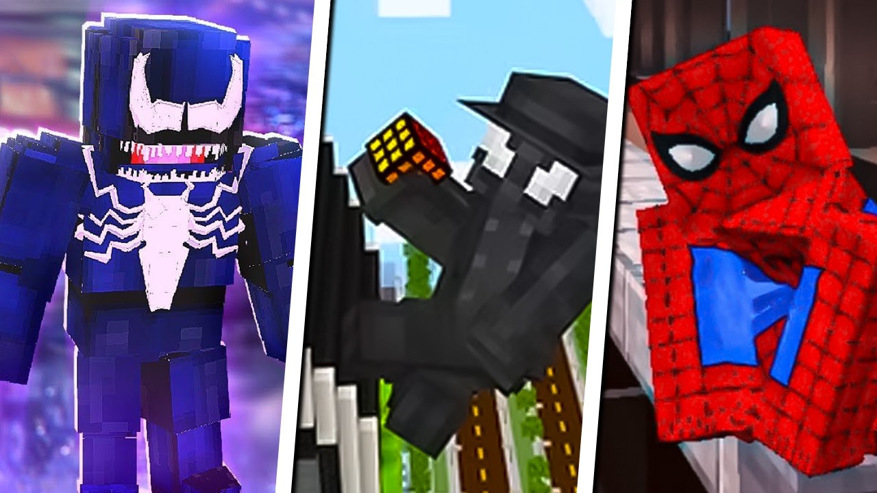 TESTEI AS 5 MELHORES ADDONS DE HOMEM ARANHA