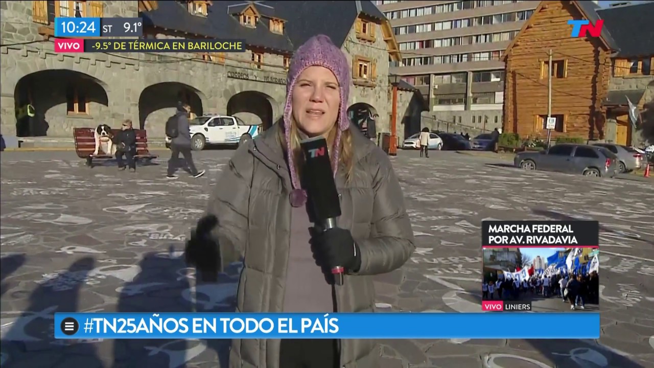 TN 25 a&ntilde;os: Dominique Metzger desde Bariloche