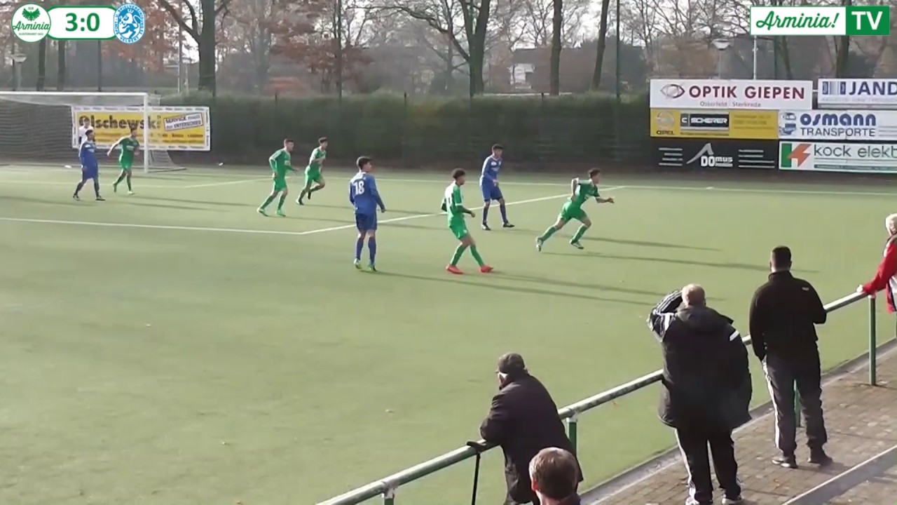 ArminiaTV - Arminia Klosterhardt gegen SSVg Velbert - U19 Niederrheinliga