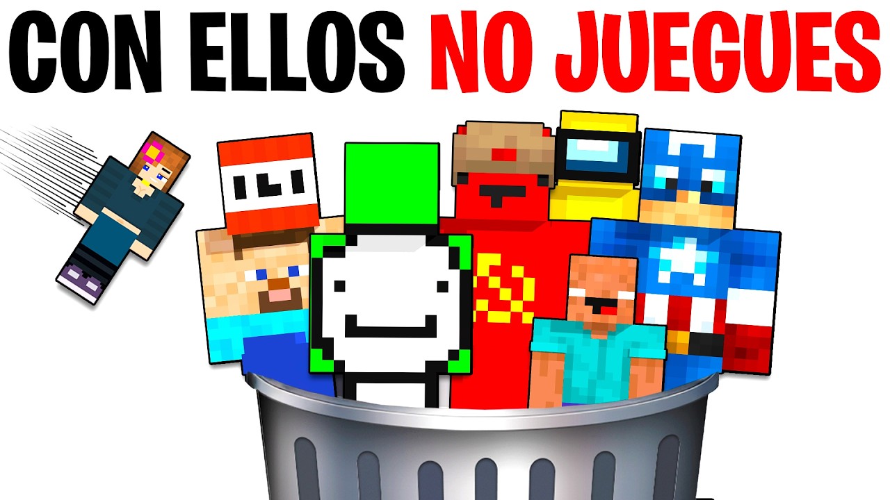 OTROS 20 TIPOS DE JUGADORES de Minecraft del PEOR al MEJOR
