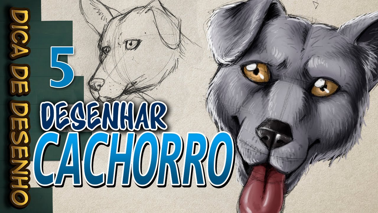 Como desenhar um Cachorro Realista | Dica de Desenho