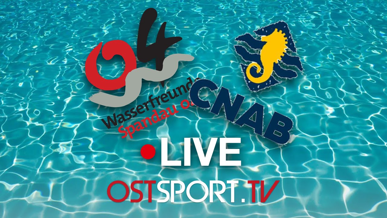 LIVE! Wasserfreunde 04 Spandau vs. Barcelona | Wasserball Champions League | 4. ST, Gruppenphase