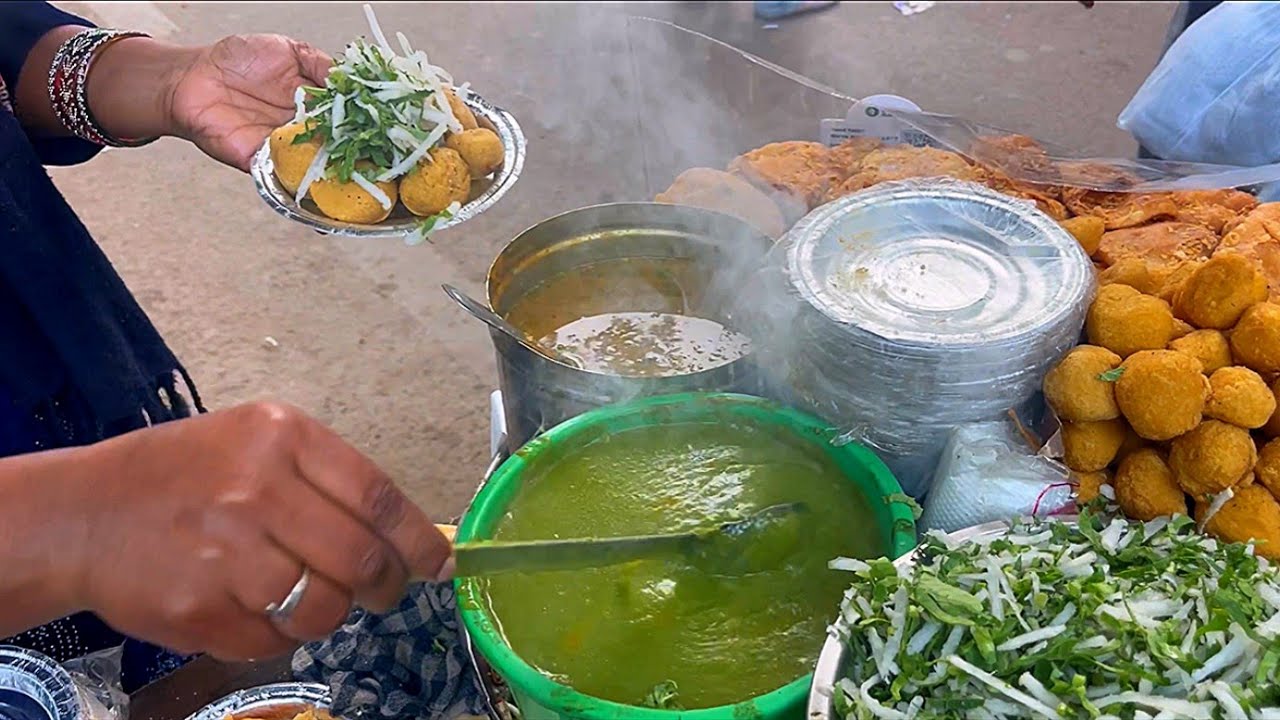 Collection of street food at Asia's biggest Market | Indian street food | Food Show 