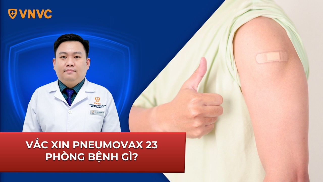 Vắc xin Pneumovax 23 phòng bệnh gì? Lịch tiêm thế nào? | VNVC