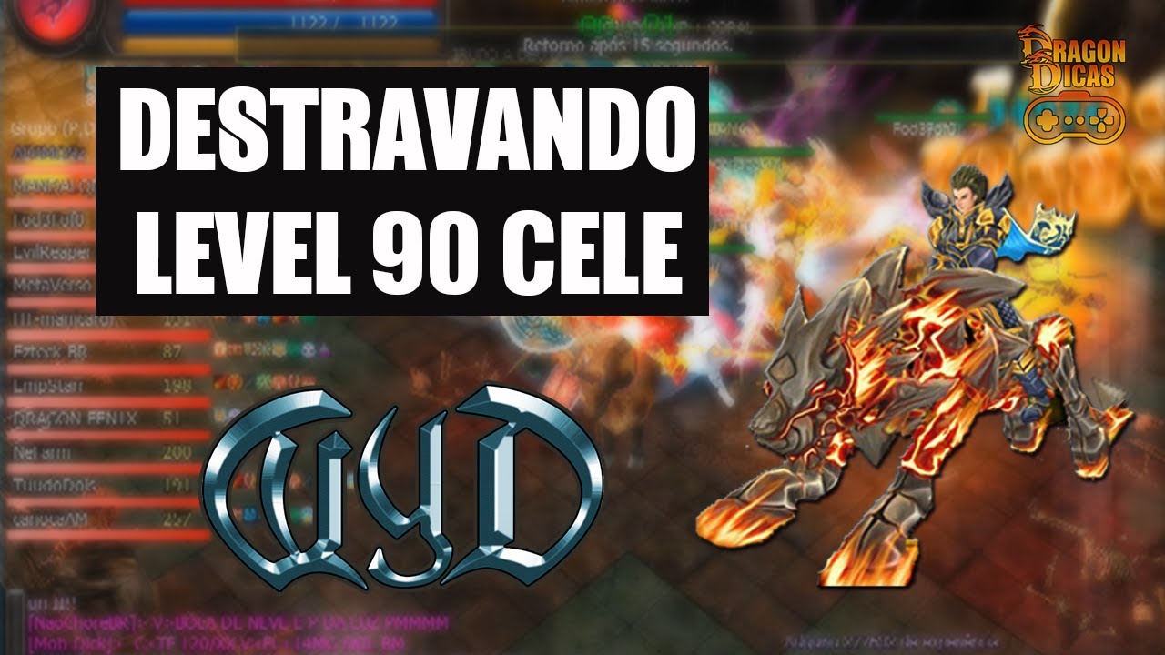 Upando e Destravando Level 90 do Celestial no WYD GLOBAL