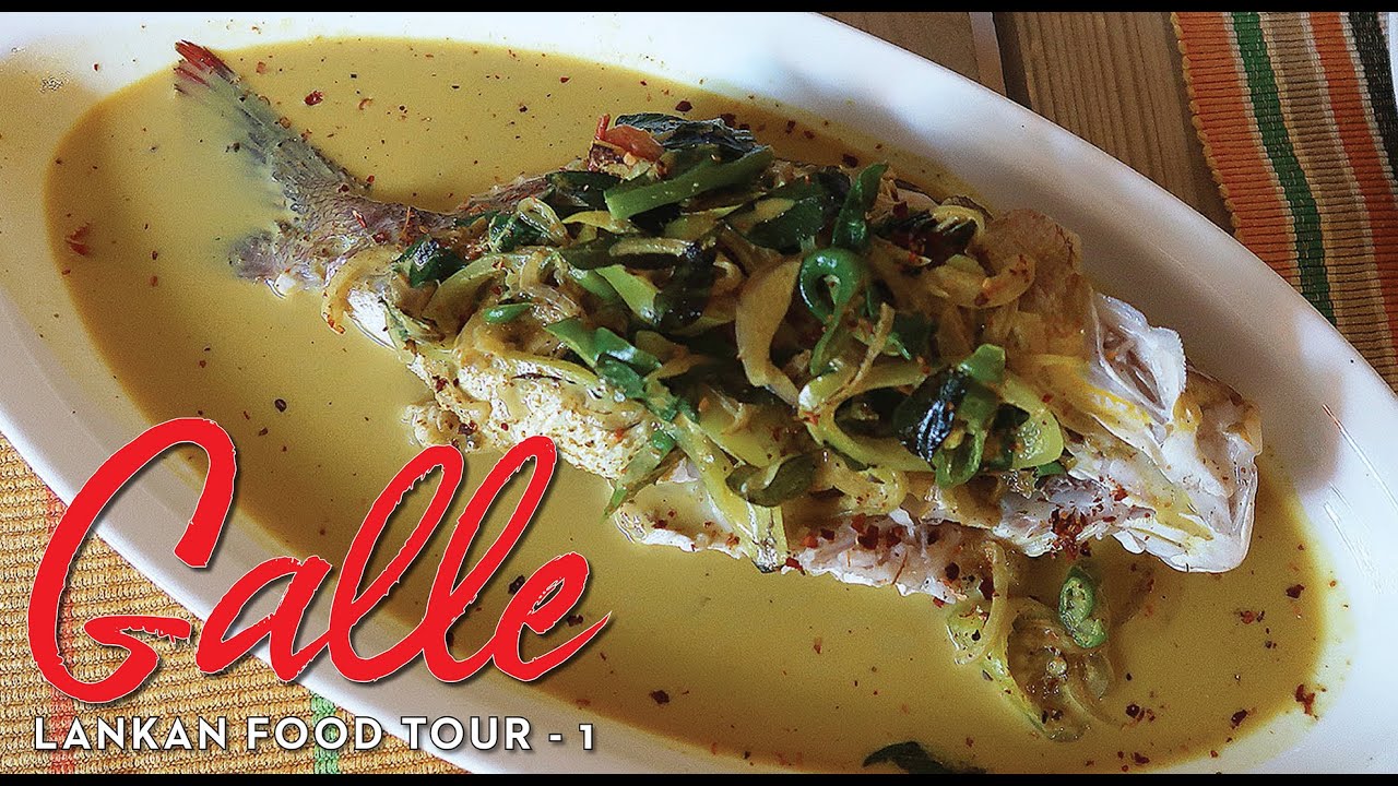 GALLE: ULTIMATE FOOD TOUR  |  Sri Lankan Yellow Fish Curry & Rice |  E-79