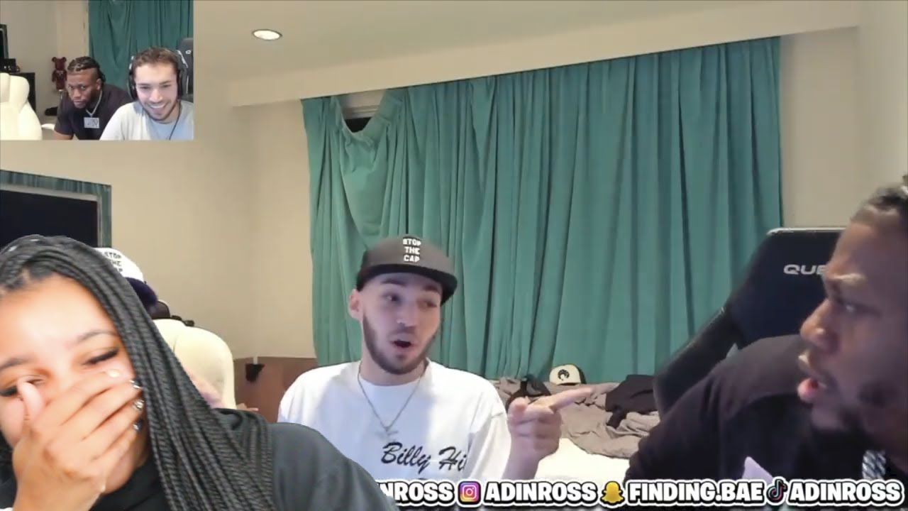 Adin Ross SUS Freestyling With Zias & B.Lou | Reaction