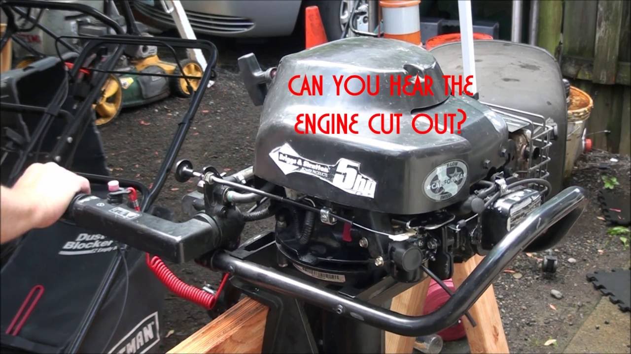 RARE Briggs and Stratton Air Cooled OUTBOARD BOAT MOTOR REPAIR. Diagnose, Troubleshoot, FIX! HEAR IT