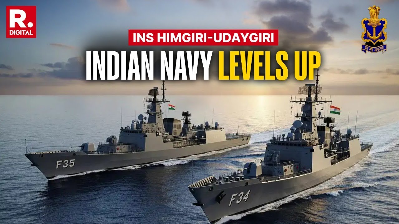 India Boosts Sea Warfare With New INS Himgiri And Udaygiri | Indian Navy | Defence