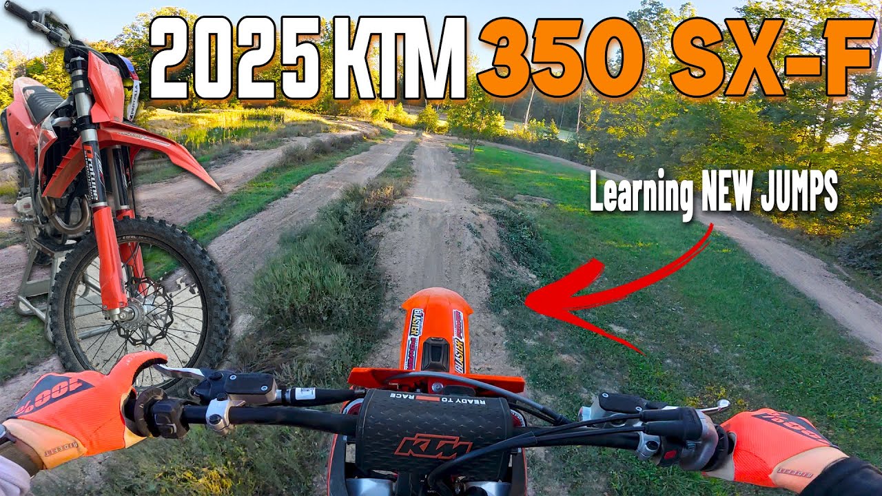 Новый KTM 350 SX-F 2025 года: первая поездка и впечатления