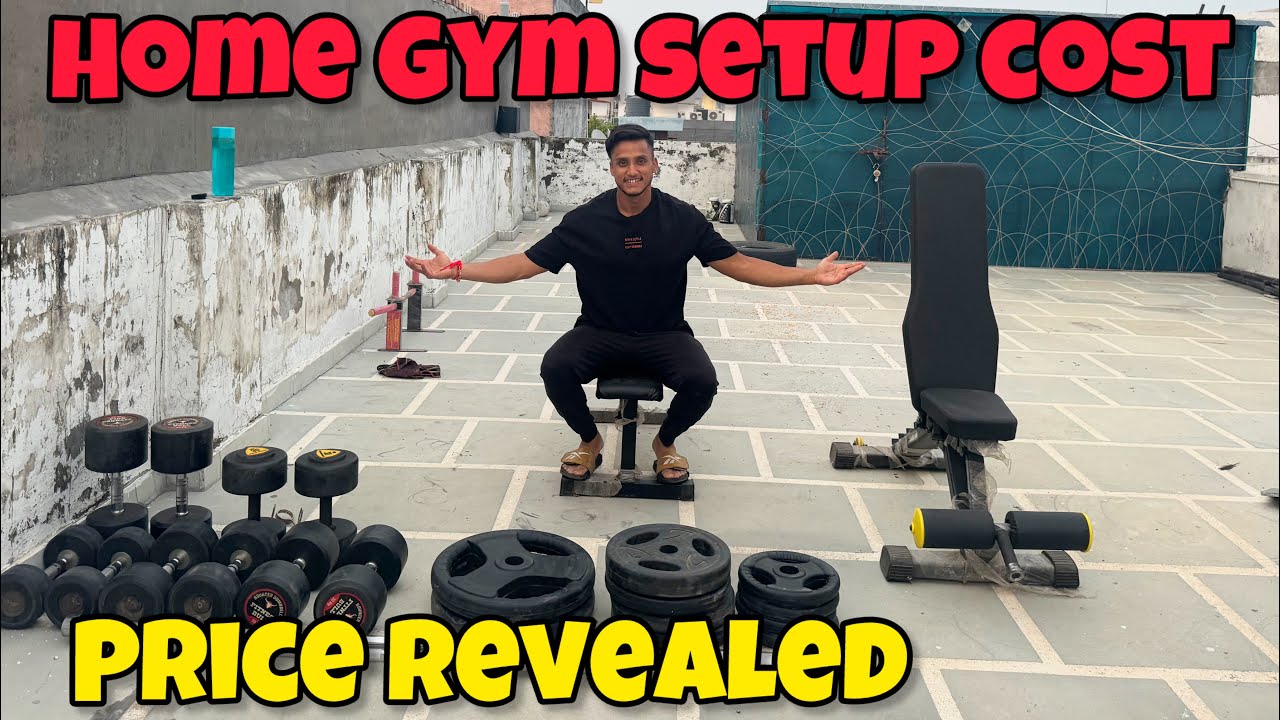 GYM SETUP AT HOME LOW BUDGET PRICE | shubham goel |
