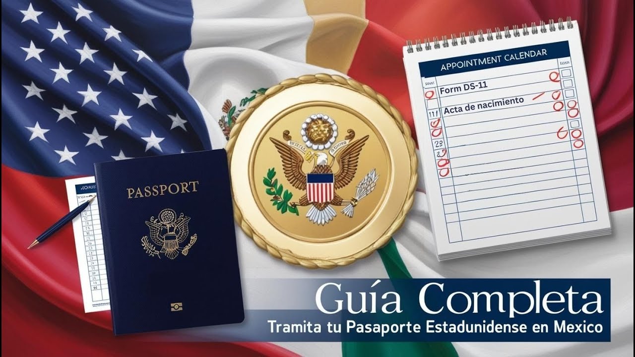 ¡Tramita tu Pasaporte Americano en México!