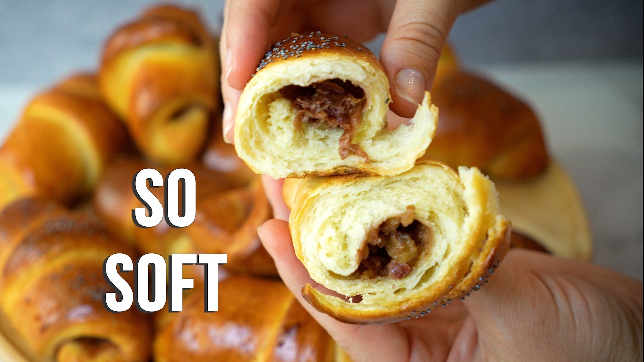 The Softest Jam & Walnut Crescents You’ll Ever Make | Perfect School Snack