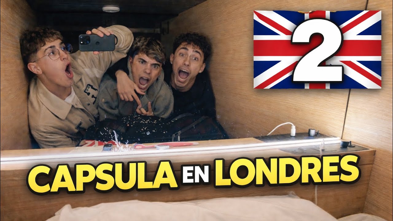 DURMIENDO EN UNA CAPSULA EN EL CENTRO DE LONDRES POR 20€ | PERDIDOS POR LONDRES DIA 2