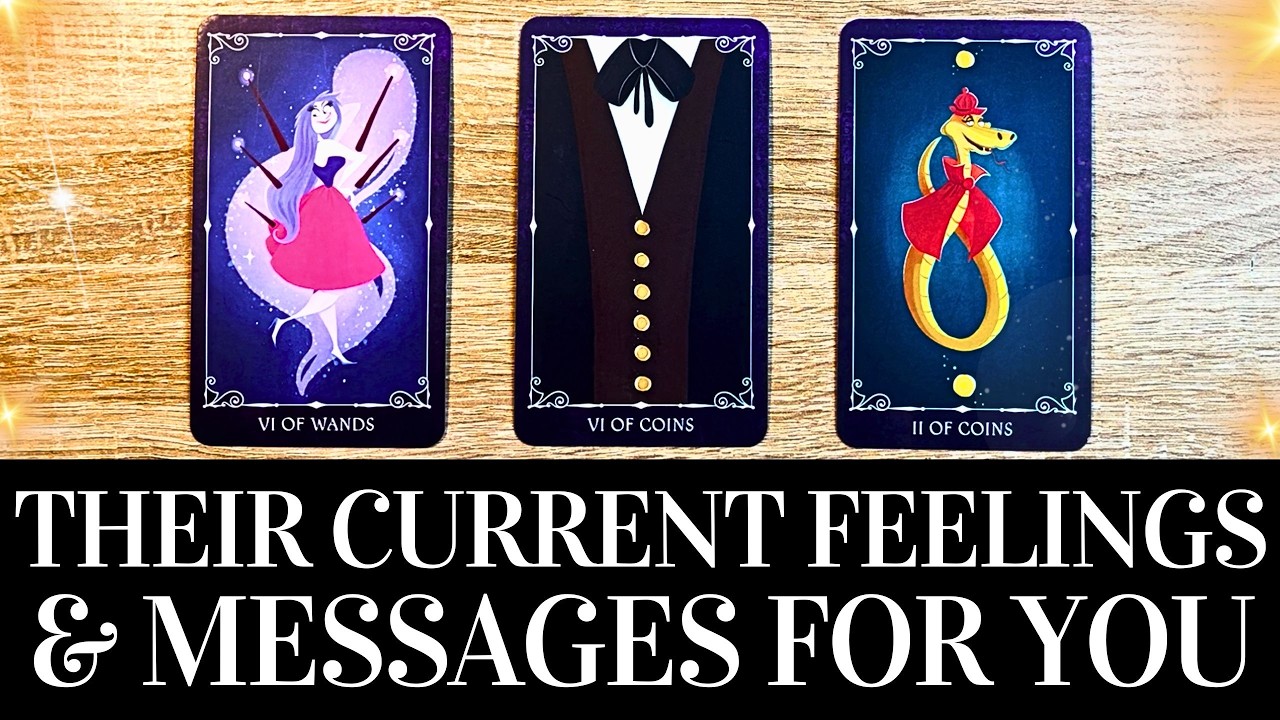 PICK A CARD💓😍 Their CURRENT FEELINGS For YOU! 😍💓 They want you to know THIS! 🌟 Love Tarot Reading