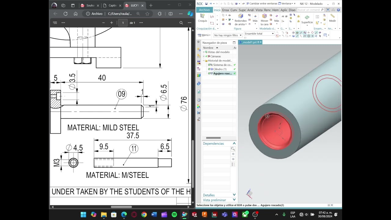 Roscas Siemens NX 12