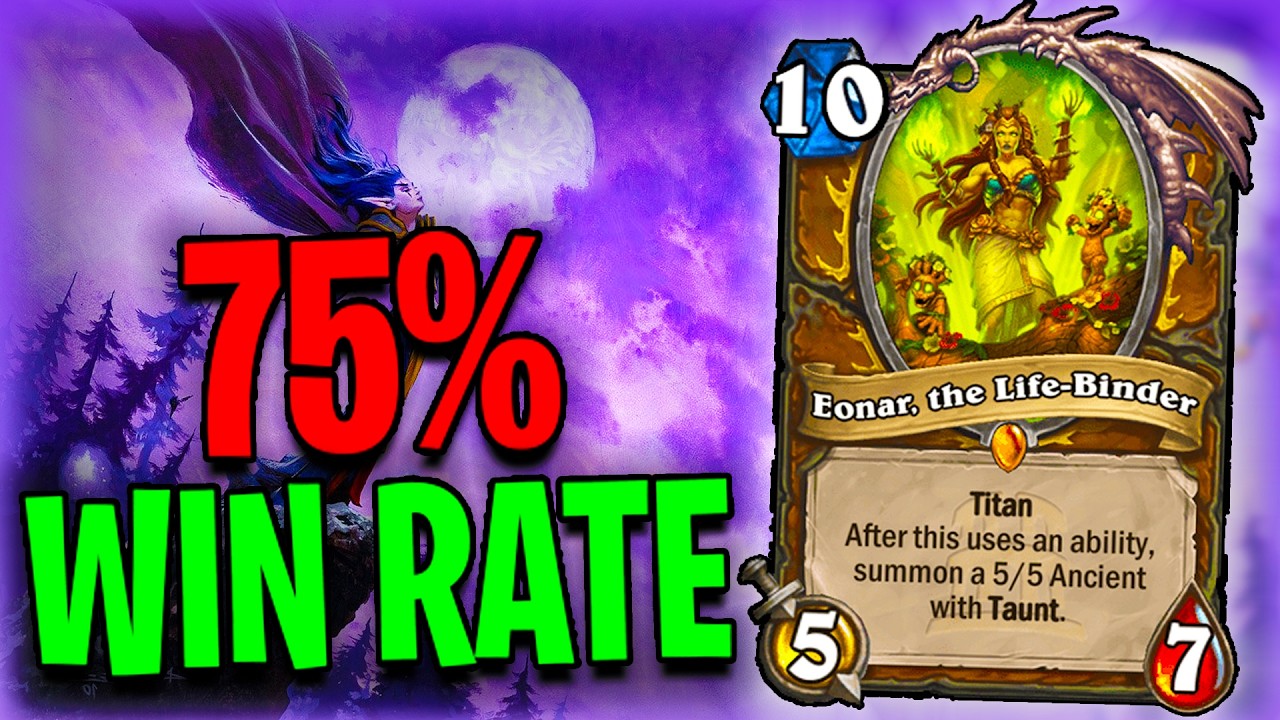 EONAR IS INSANE IN ASTRAL COMMUNION DRUID! (Hearthstone)