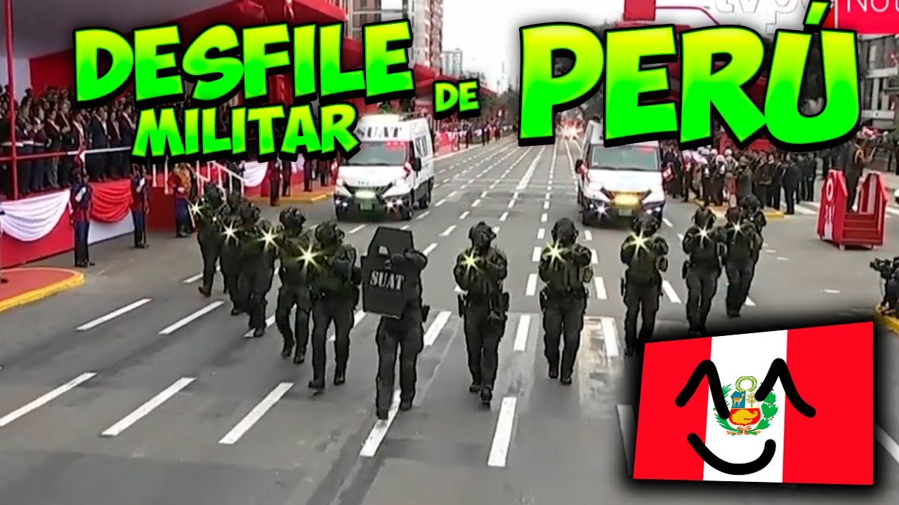 DESFILE EJERCITO de PERÚ (2025) - El más largo de la historia