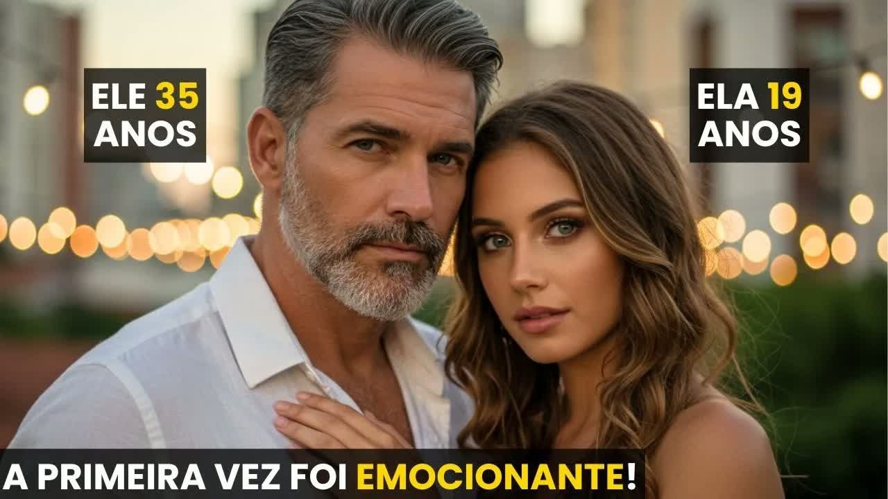 ELA AINDA PURA E ELE UM MILIONÁRIO MADURO E FRIO... MAS NA PRIMEIRA NOITE JUNTOS, OQUE ELE FEZ...