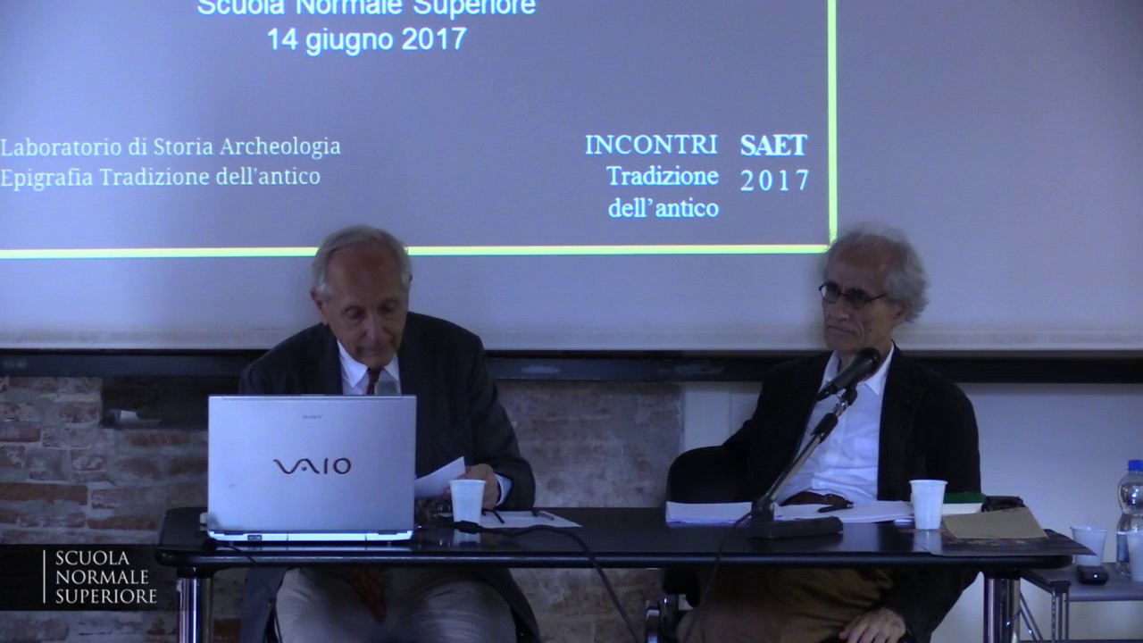 Quaderni Storia, Luciano Canfora - 14 giugno 2017