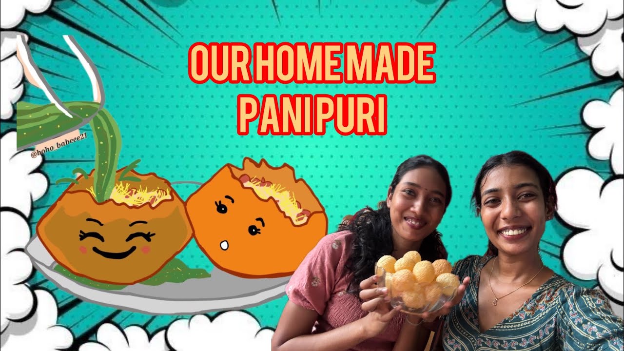Pani Puri at Home 😋 | Fun Cooking Vlog 