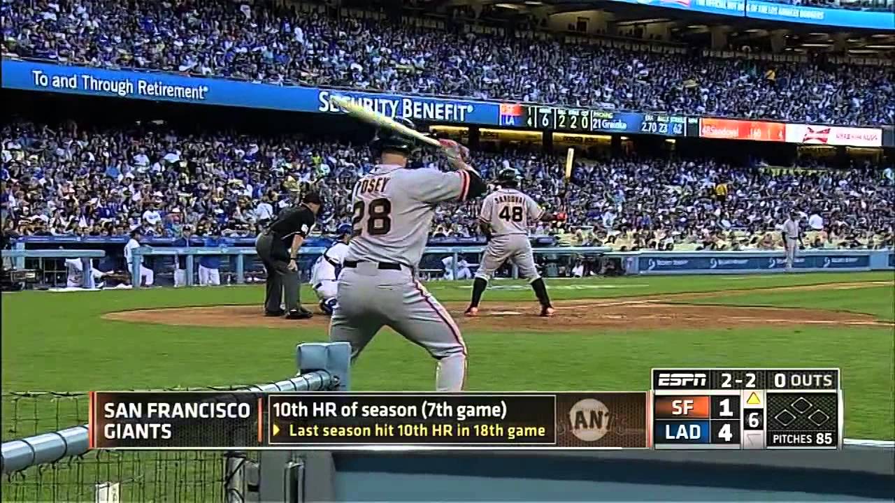 Giants vs. Dodgers 06.04.2014 [Full Game HD]