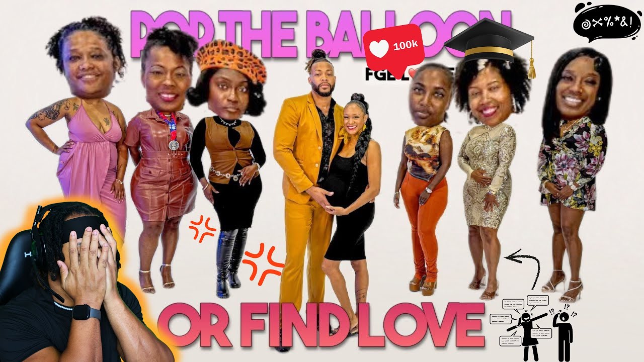 12 MONTH YEAR OLD ALERT! Ep.28 Pop The Balloon Or Find Love FGE (TPindell Reaction)