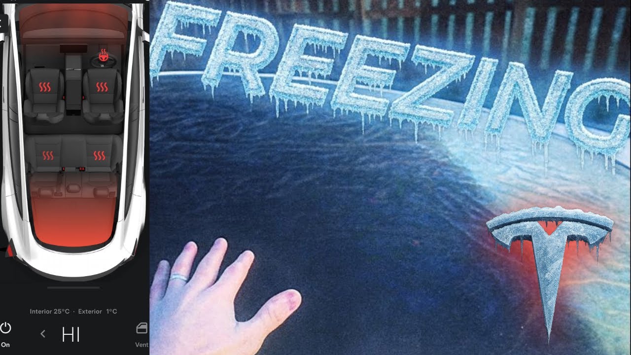 Tesla Defrosting - It Couldn't Be Any Easier 