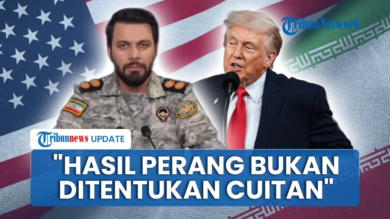 Iran Sindir Trump Cuma Koar-koar di Medsos: Hasil Perang Ditentukan di Medan Tempur Bukan Cuitan