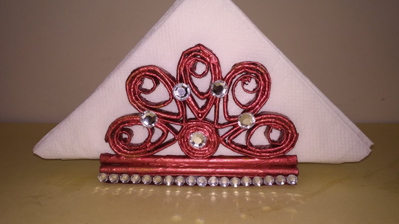Tissue Paper Holder (best out of waste)