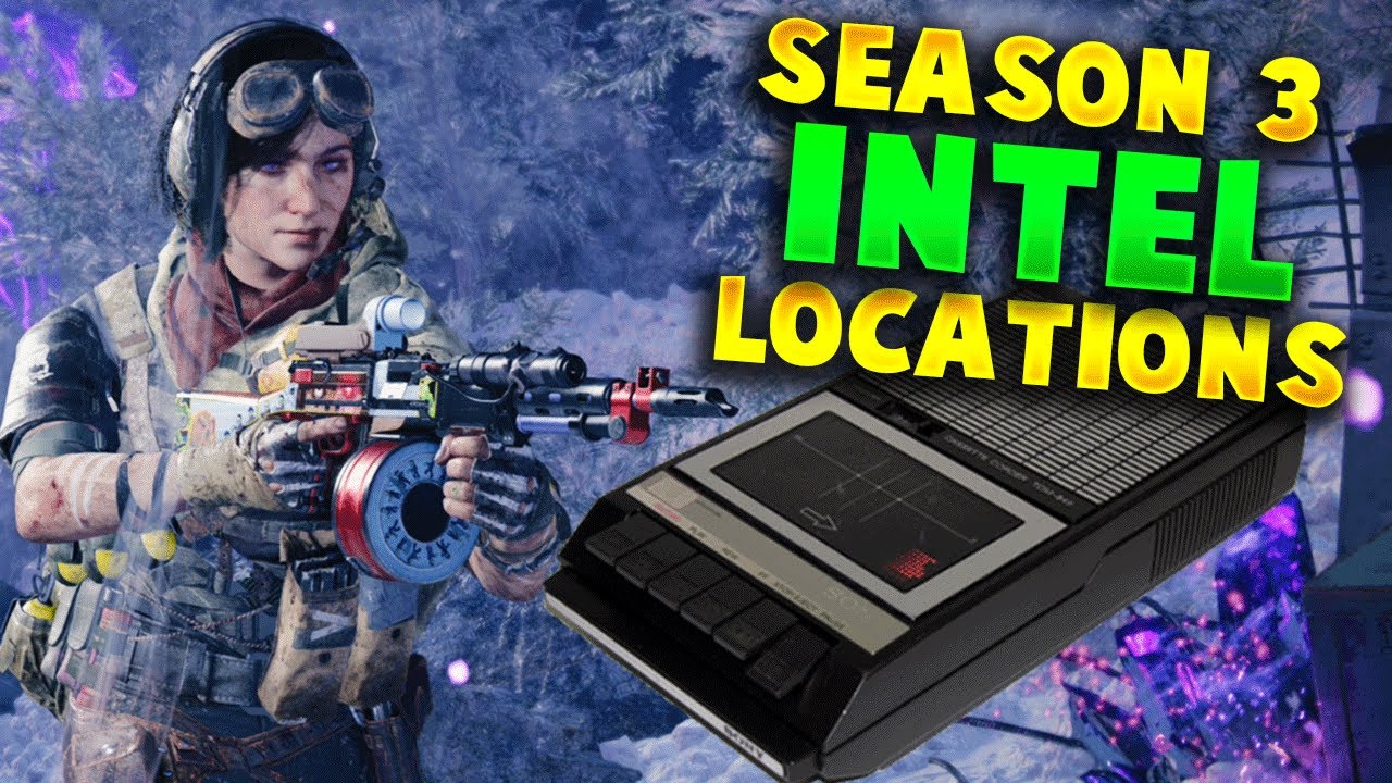 ALL 48 SEASON 3 INTEL LOCATIONS IN OUTBREAK | Black Ops Cold War Zombies