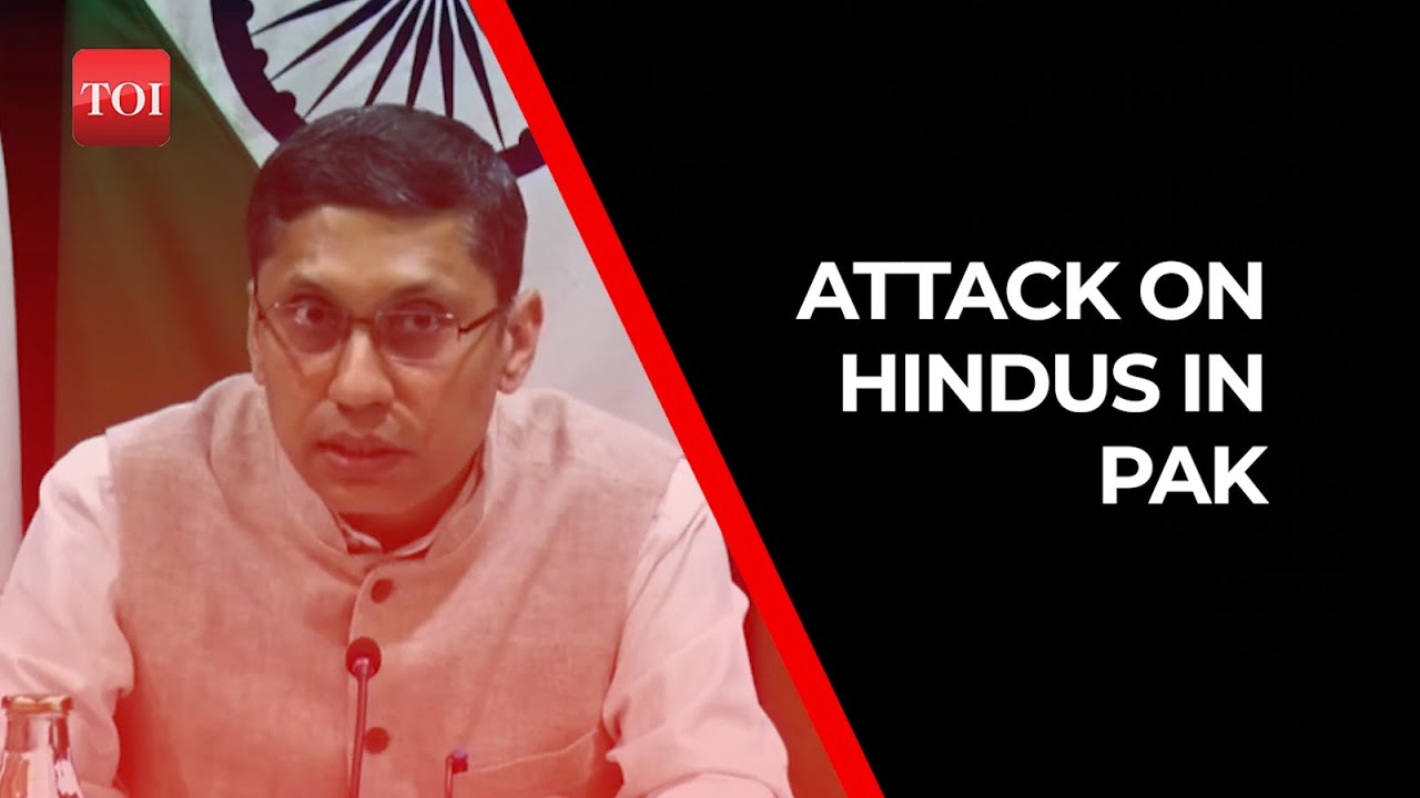 'Secure safety and rights of Hindu minority': India tells Pakistan