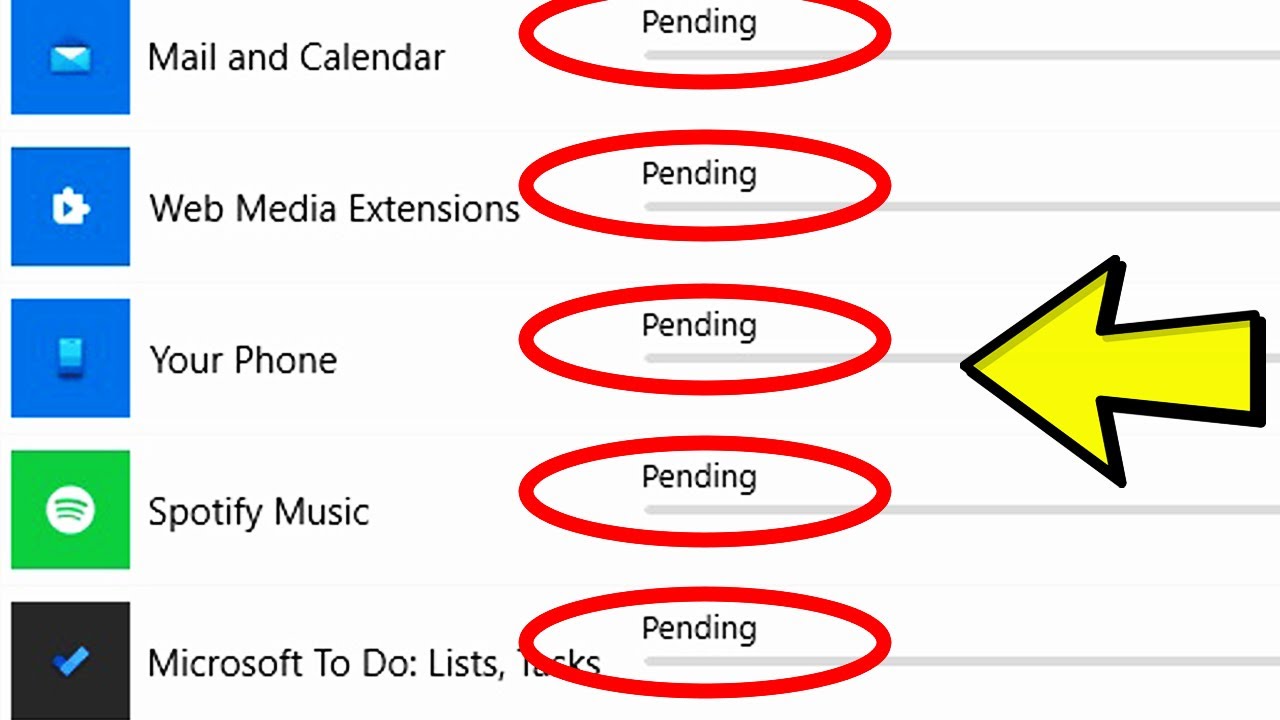 Исправление: Microsoft Store завис в состоянии ожидания