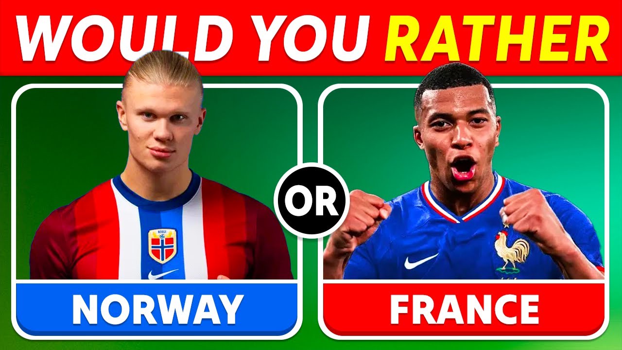 WOULD YOU RATHER...? New JERSEYS ⚽ | EURO 2024 🏆