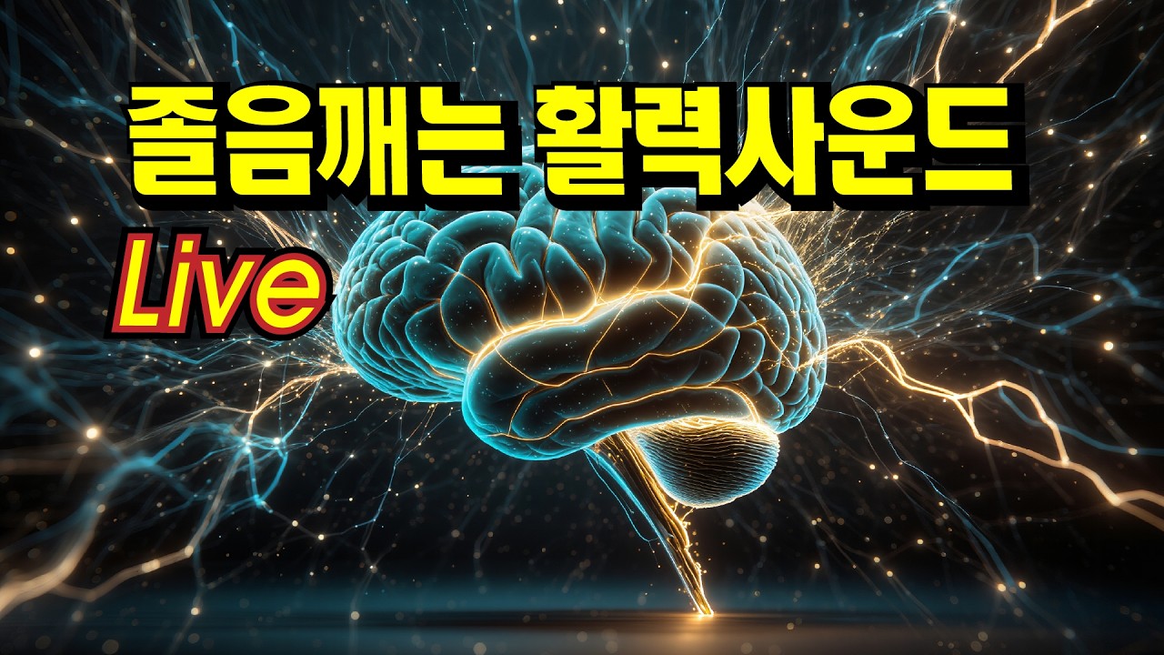 ❤️두뇌 활성화 음악🎵졸음깨는 활력사운드🎧 무거운 머리도 가볍게 [BGM 3월 5일]