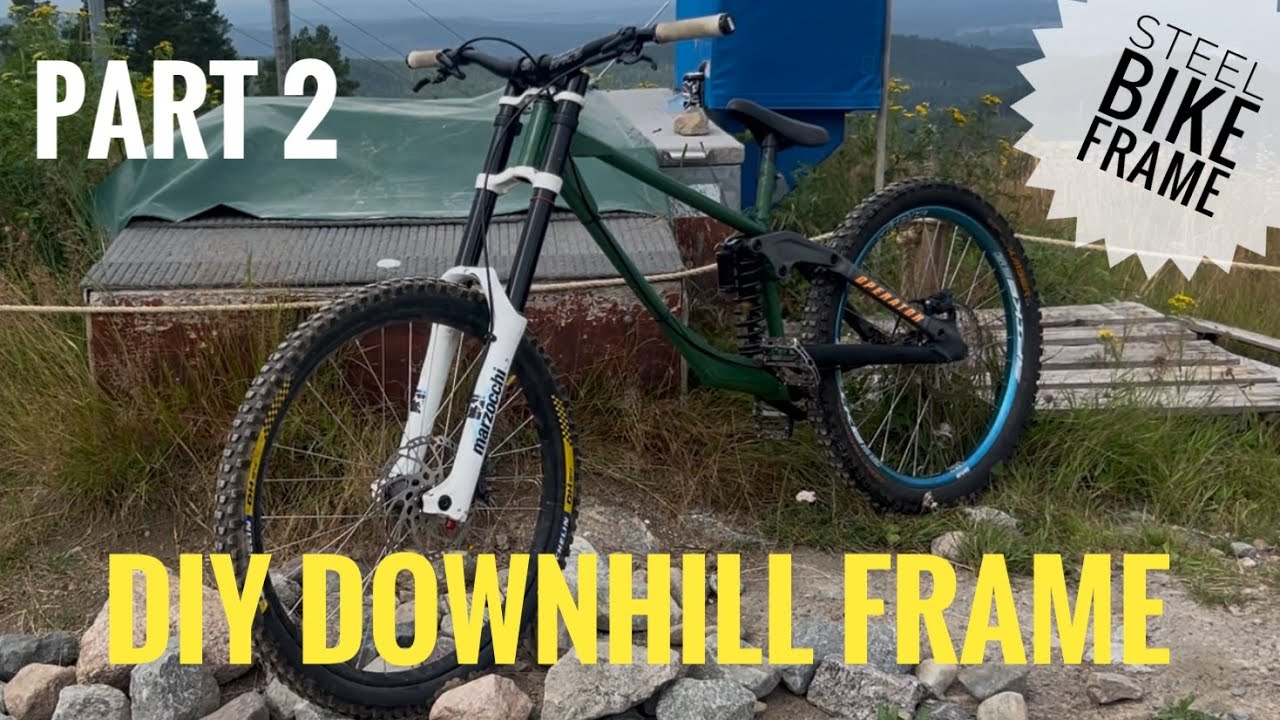 Is it Possible to Make Your Own Downhill Bike? Steel Bike Frame Build Part 2
