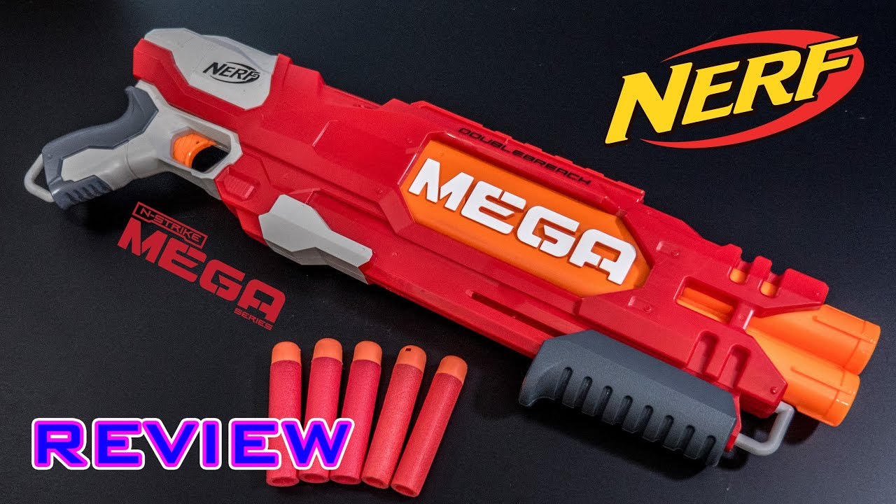 [REVIEW] Nerf Mega DoubleBreach Unboxing, Review, & Firing Test