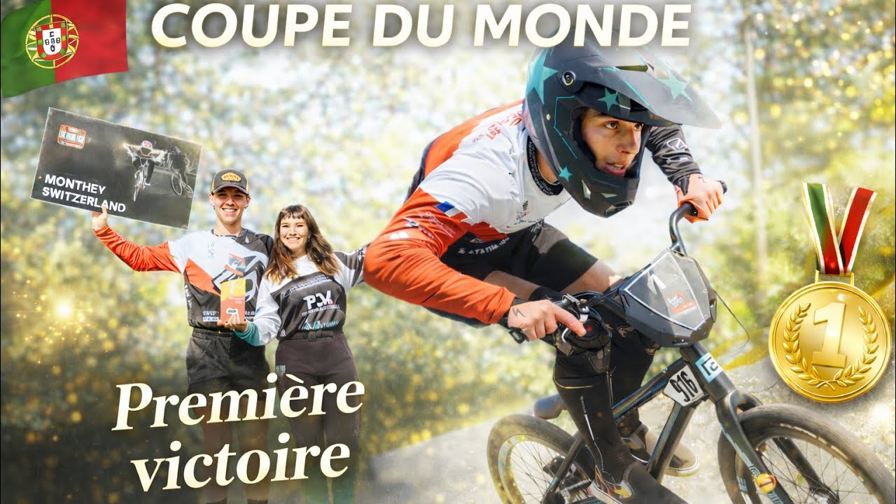 Pumptrack - JE GAGNE MA PREMIÈRE COUPE DU MONDE 🤯🥇🌍 (Portugal)