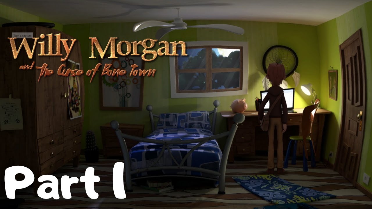 Willy Morgan and the Curse of Bone Town Walkthrough Part 1: Off to Bone Town