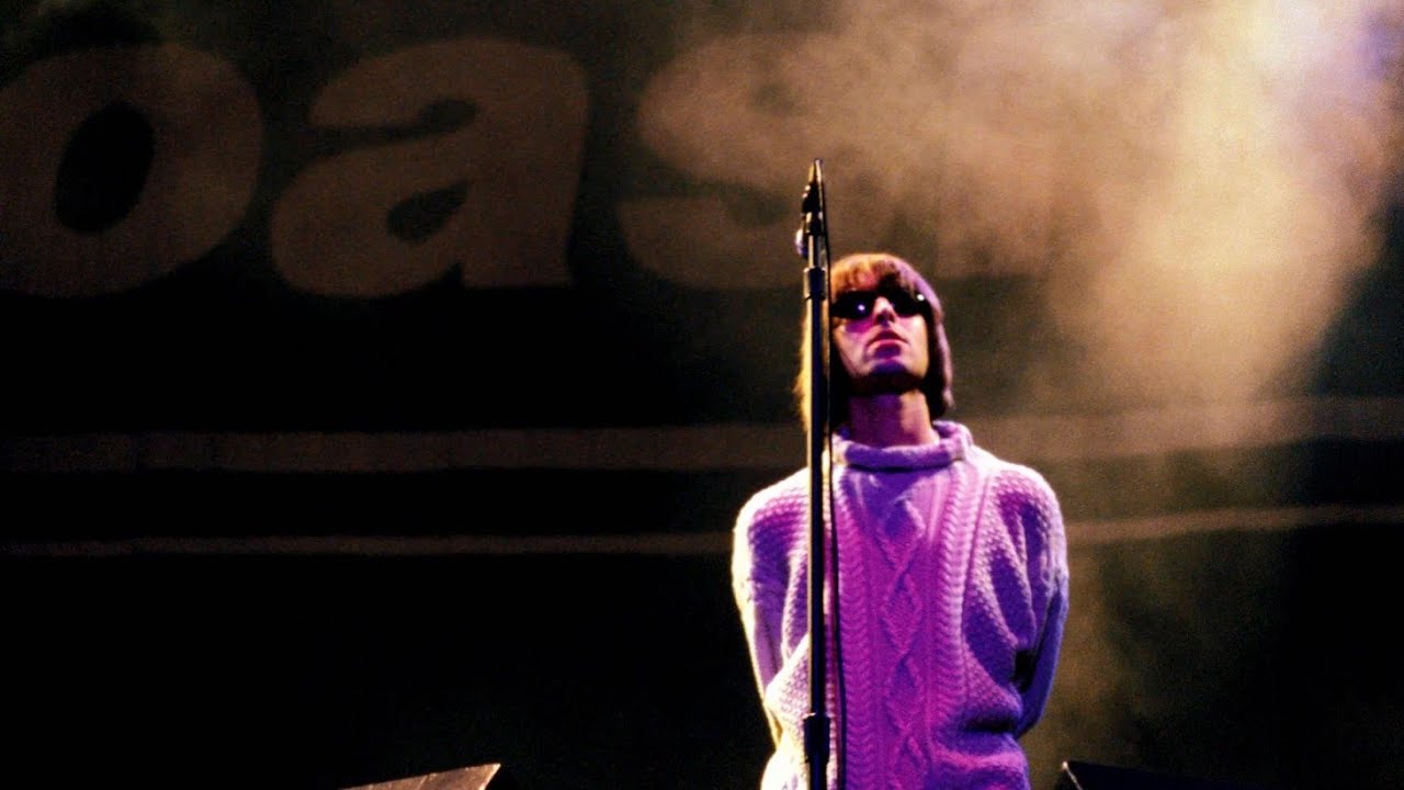 oasis slide away Knebworth 96 guitar backing track