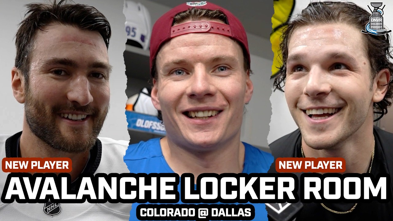 Nicolas Roy & Nick Blankenburg EXCITED About TRADE to Avs + Locker Room Before BIG Game @ Stars