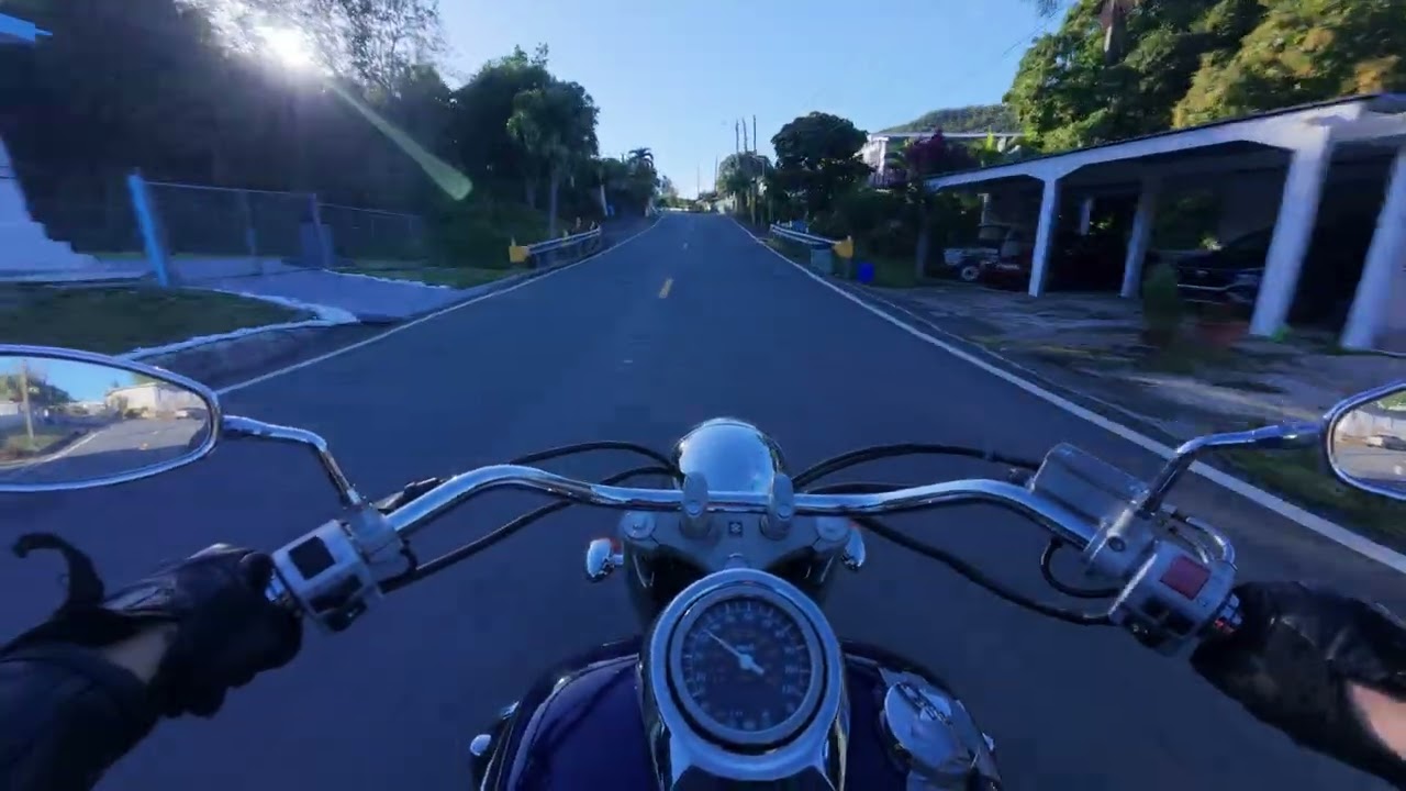 Chill Morning Ride to Yauco and back (Suzuki Boulevard C50 - PURE EXHAUST SOUND - No Talking)
