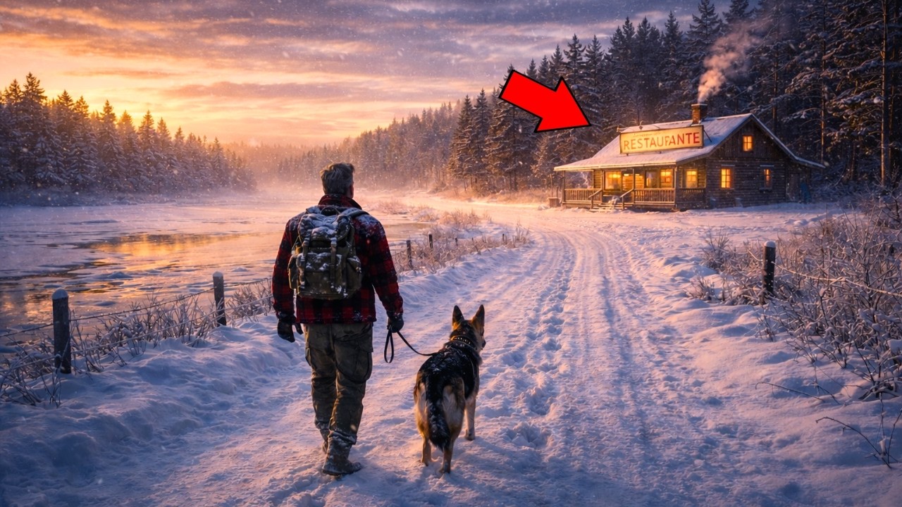 Vivía con miedo cada día… hasta que un hombre y su perro compraron su restaurante...