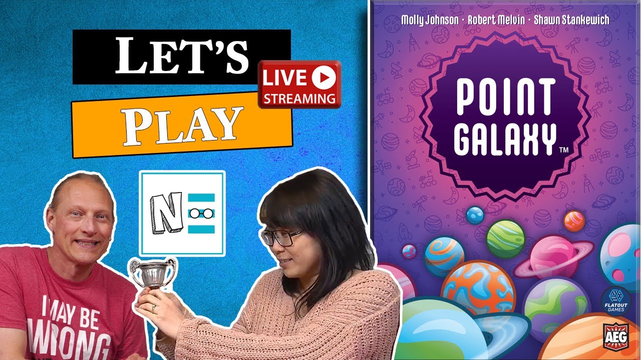 Let's Play POINT GALAXY - Live Board Game Playthrough & Review e161
