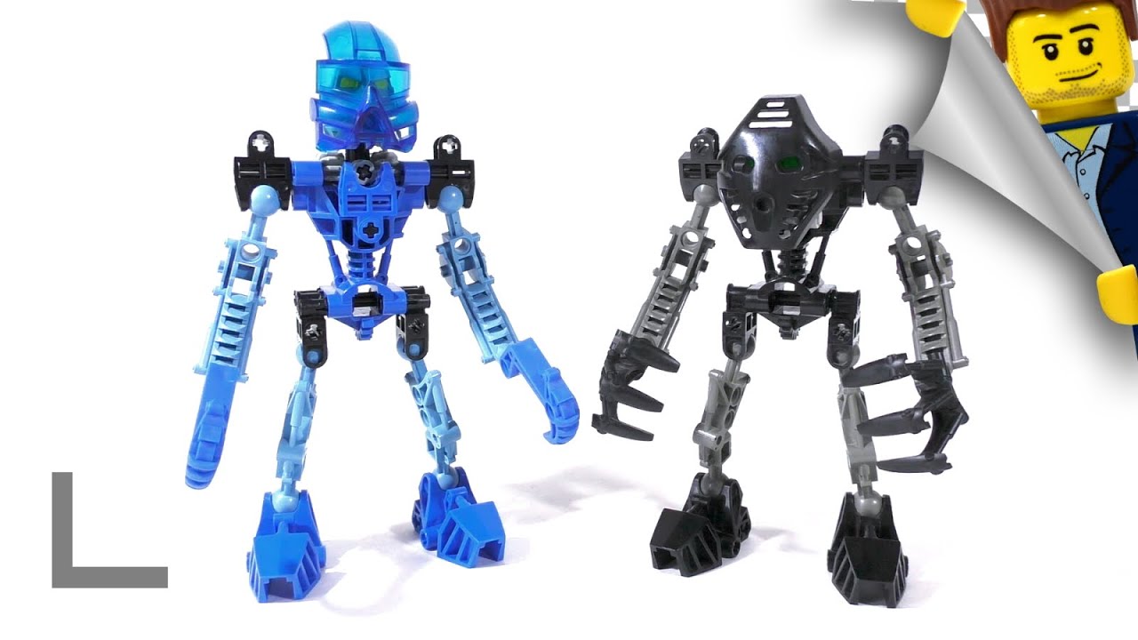 Обзор наборов Lego Bionicle #8533/8532 Гали/Онуа (Gali/Onua) [Тоа Мата: Часть 2]