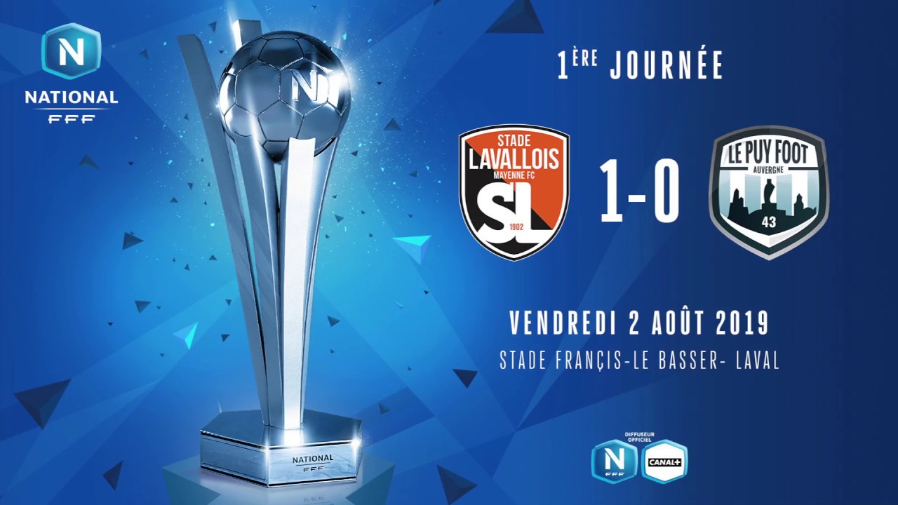 J1: Stade Lavallois - Le Puy Foot 43 (1-0), le résumé I National FFF 2019-2020