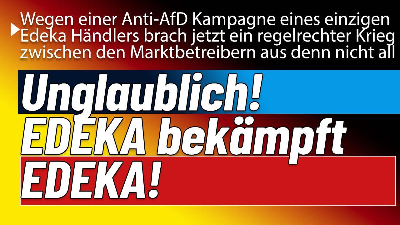 Verzettelt! EDEKA Kampagne geht furchtbar schief, Imageschaden gewaltig!