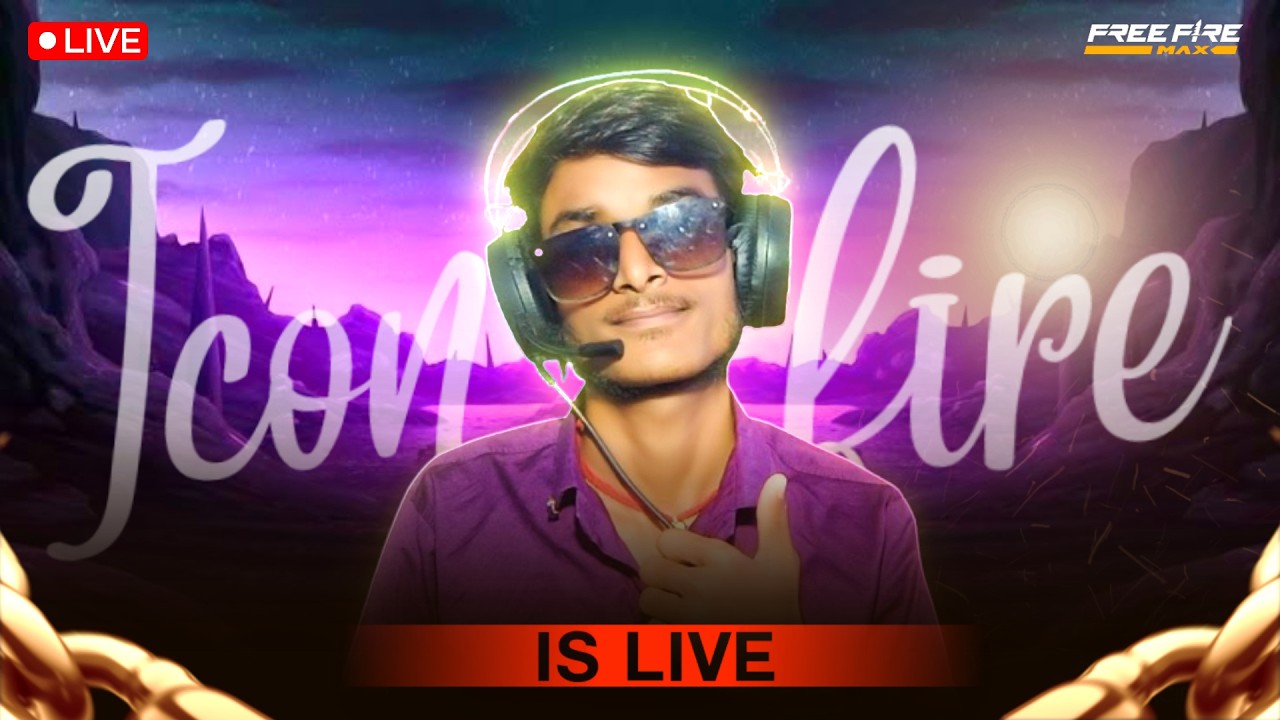 🔴 ICON FIRE IS LIVE | FREE MEETUP | AJJUBHAI VOICE | GO 10K #freefire #live #trending #ajjubhai